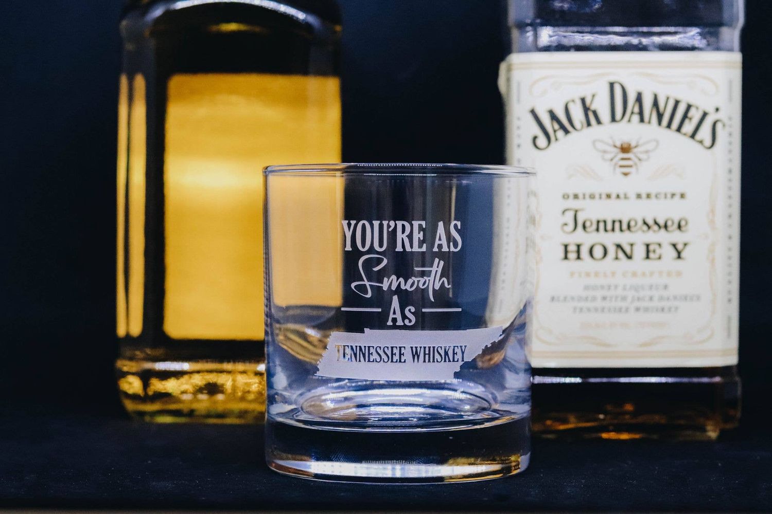 You're as Smooth as Tennessee Whiskey Rocks Glass