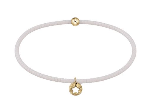 Enewton Hope Classic Bracelet White Star Small Gold Disc