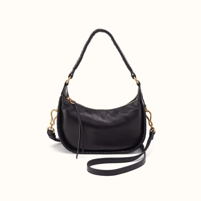 HOBO Mia Crescent Small (Black)