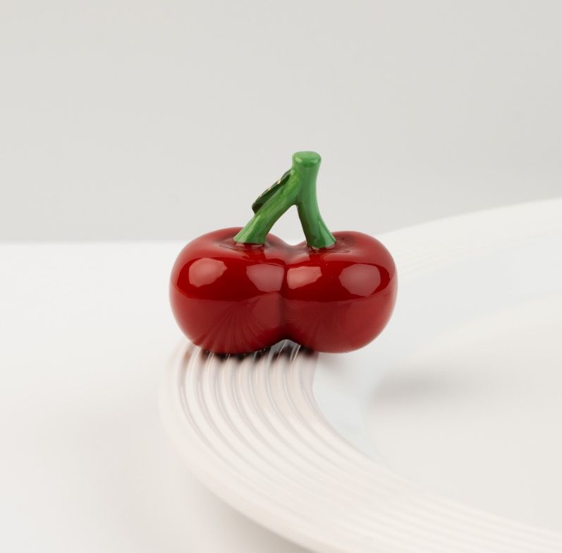 Nora Fleming "Cheery Cherries" Mini