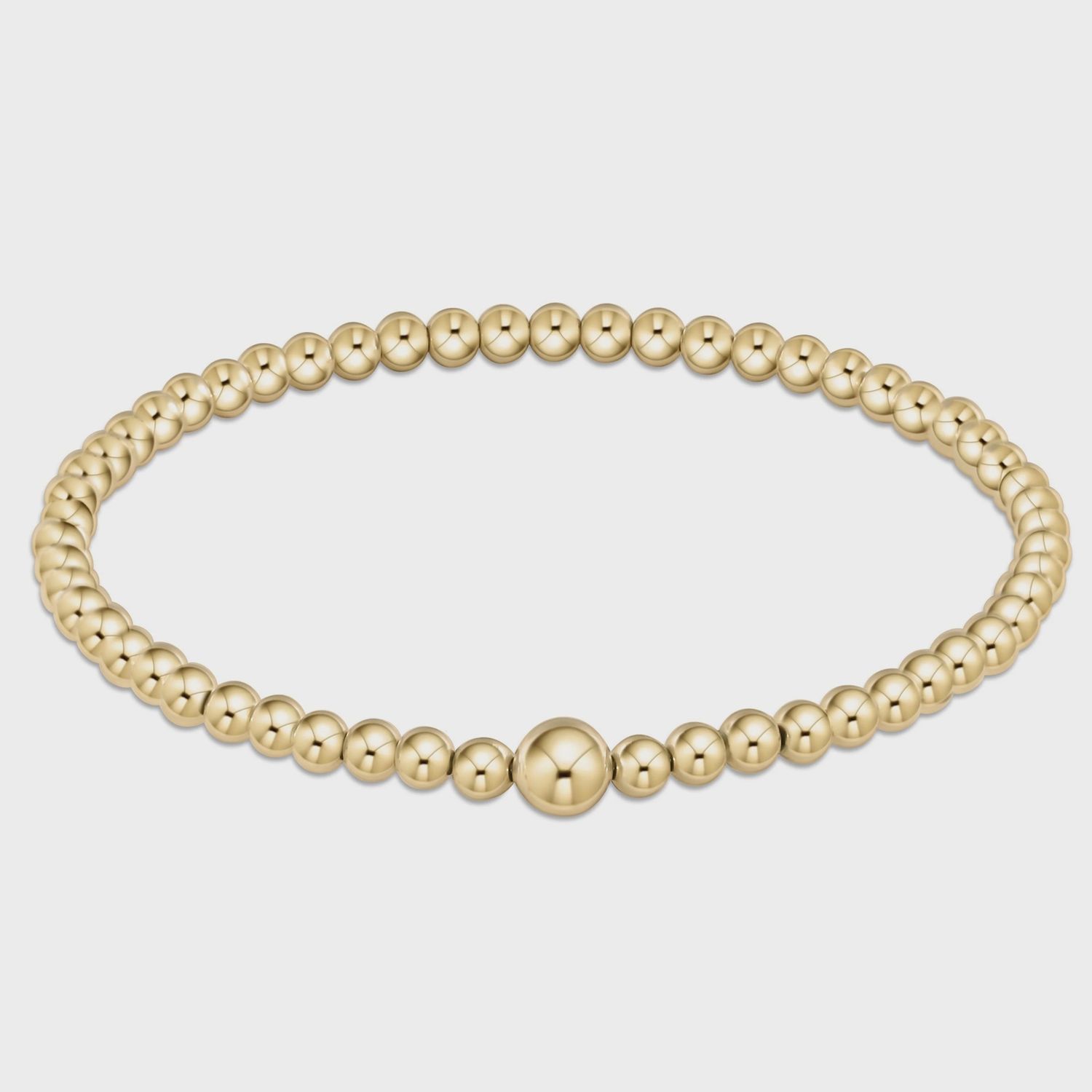 enewton Classic Gold 4mm Bead Bangle