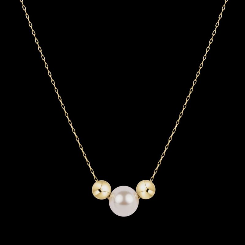 enewton 16" Necklace Gold - Purpose Pearl