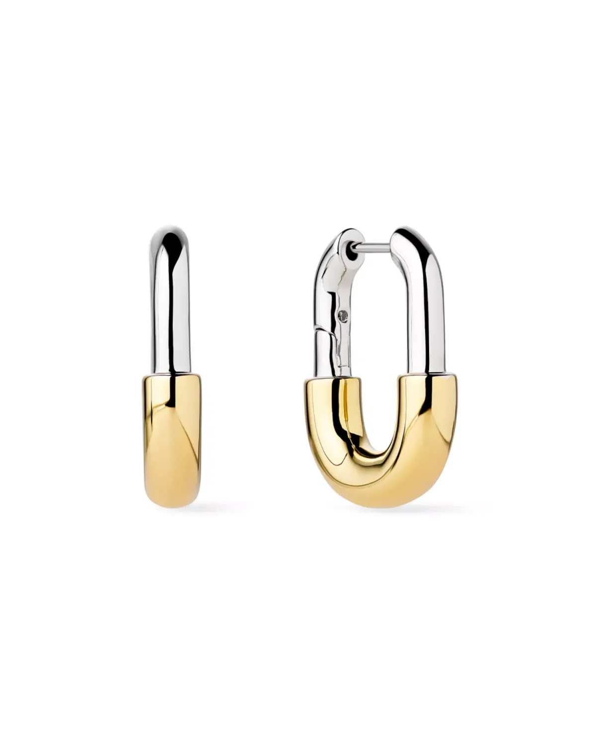 Ana Luisa Gold Hoops Brynley Hoops Two Tone