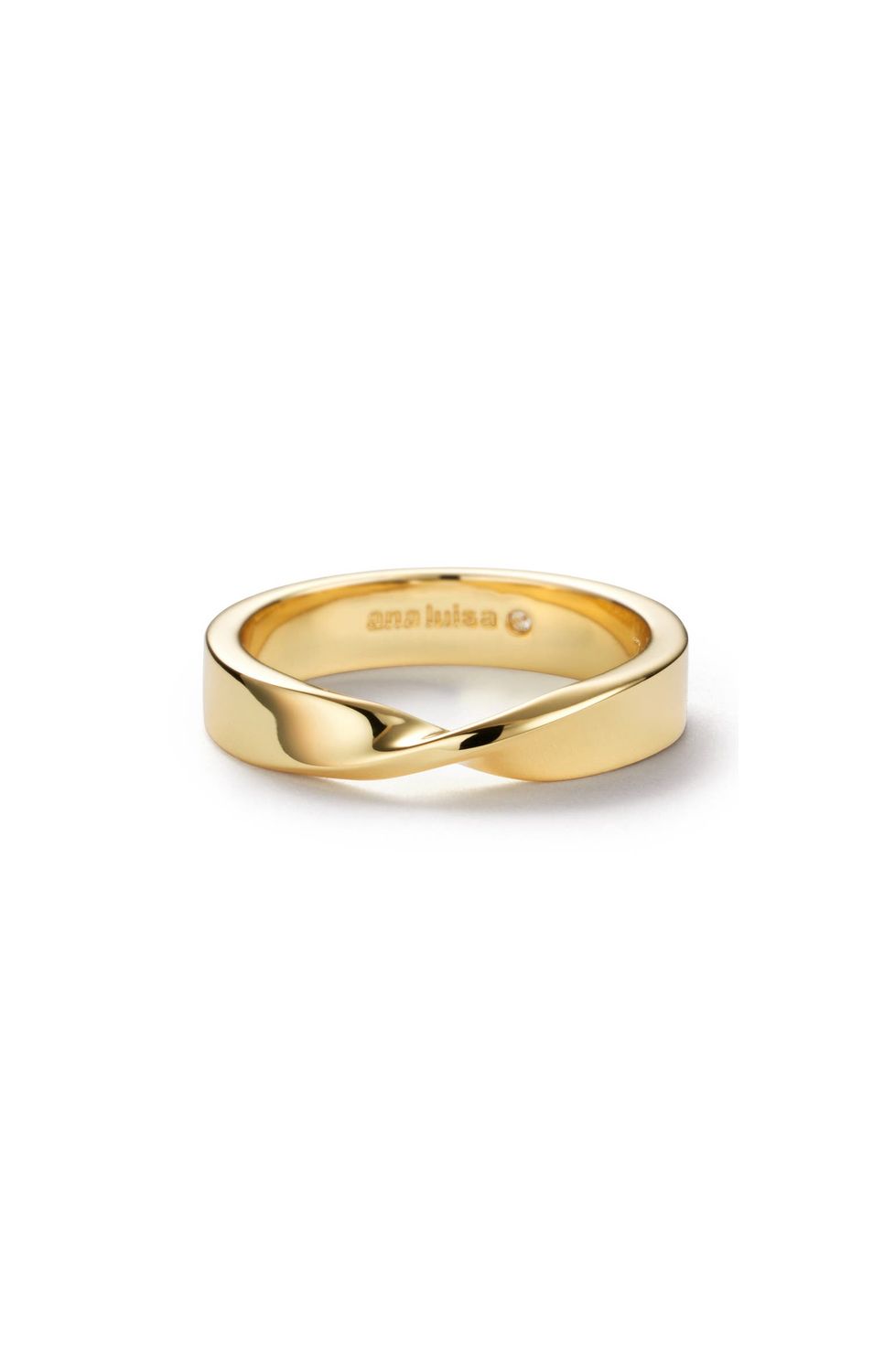 Ana Luisa Gold Band Ring Eliora 7