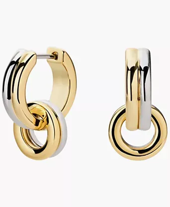 Ana Luisa Huggie Earring Asher Drop