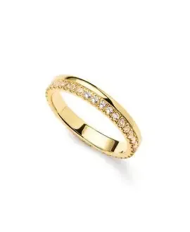 Ana Luisa Gold Band Celine Double 6