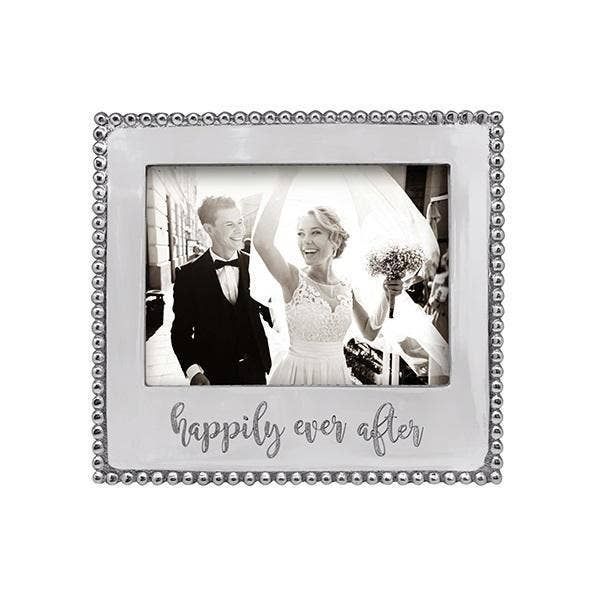HAPPILY EVER AFTER  Beaded 5x7 Frame