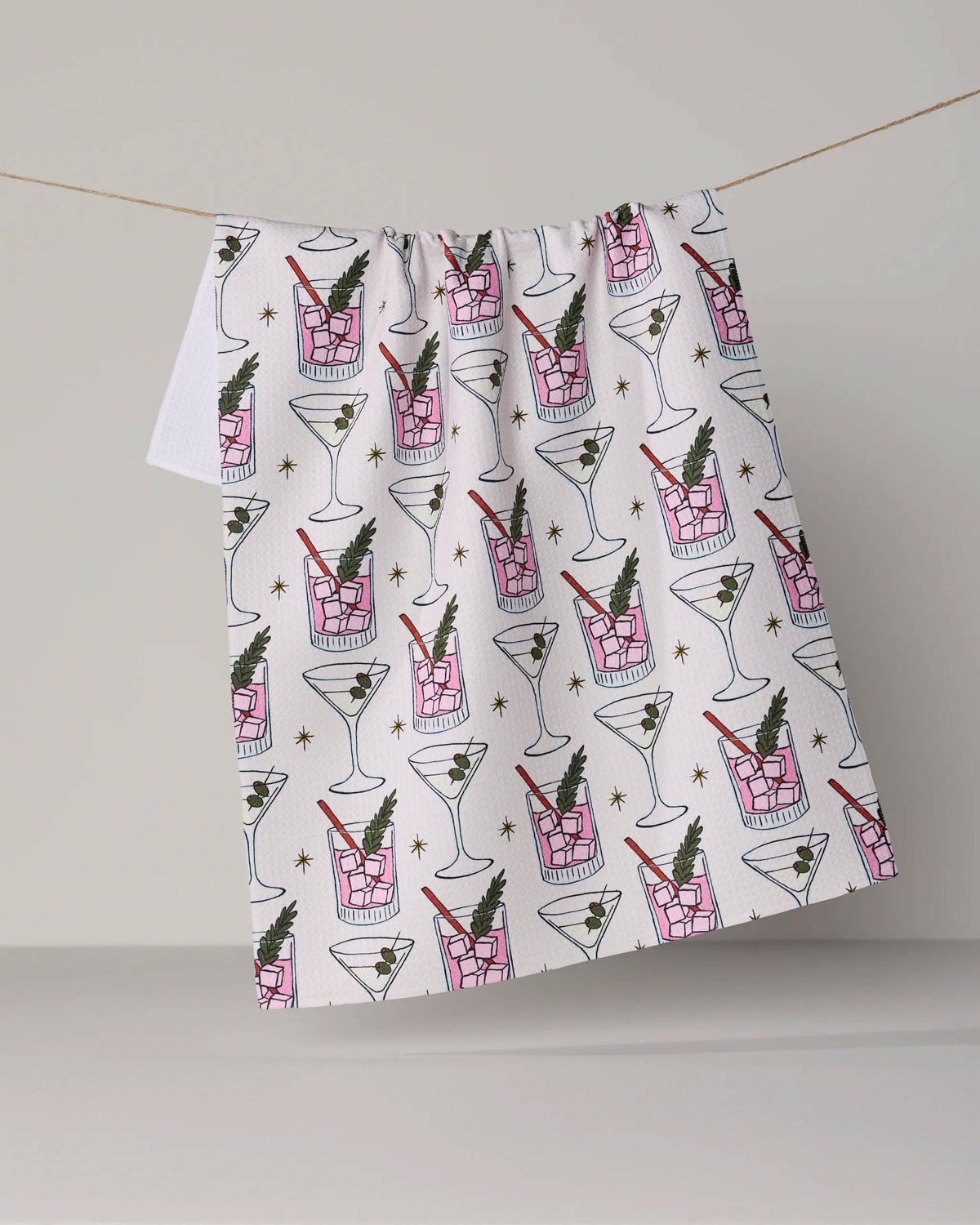 Cocktail Countdown Tea Towel - Holiday 2026