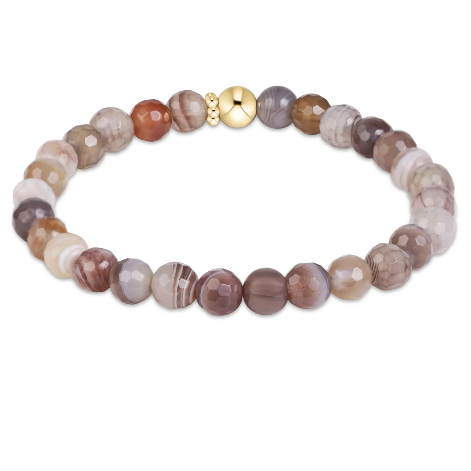 enewton Extends Classic Gemstone 6mm Bracelet- Botswana Agate