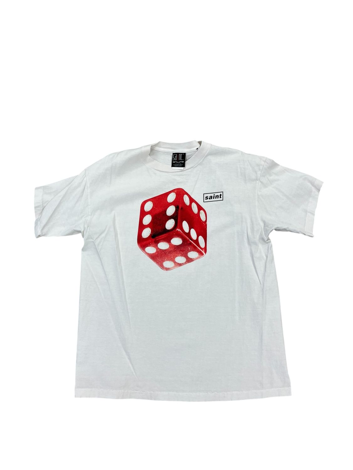 Saint Michael Room Dice T-Shirt Black