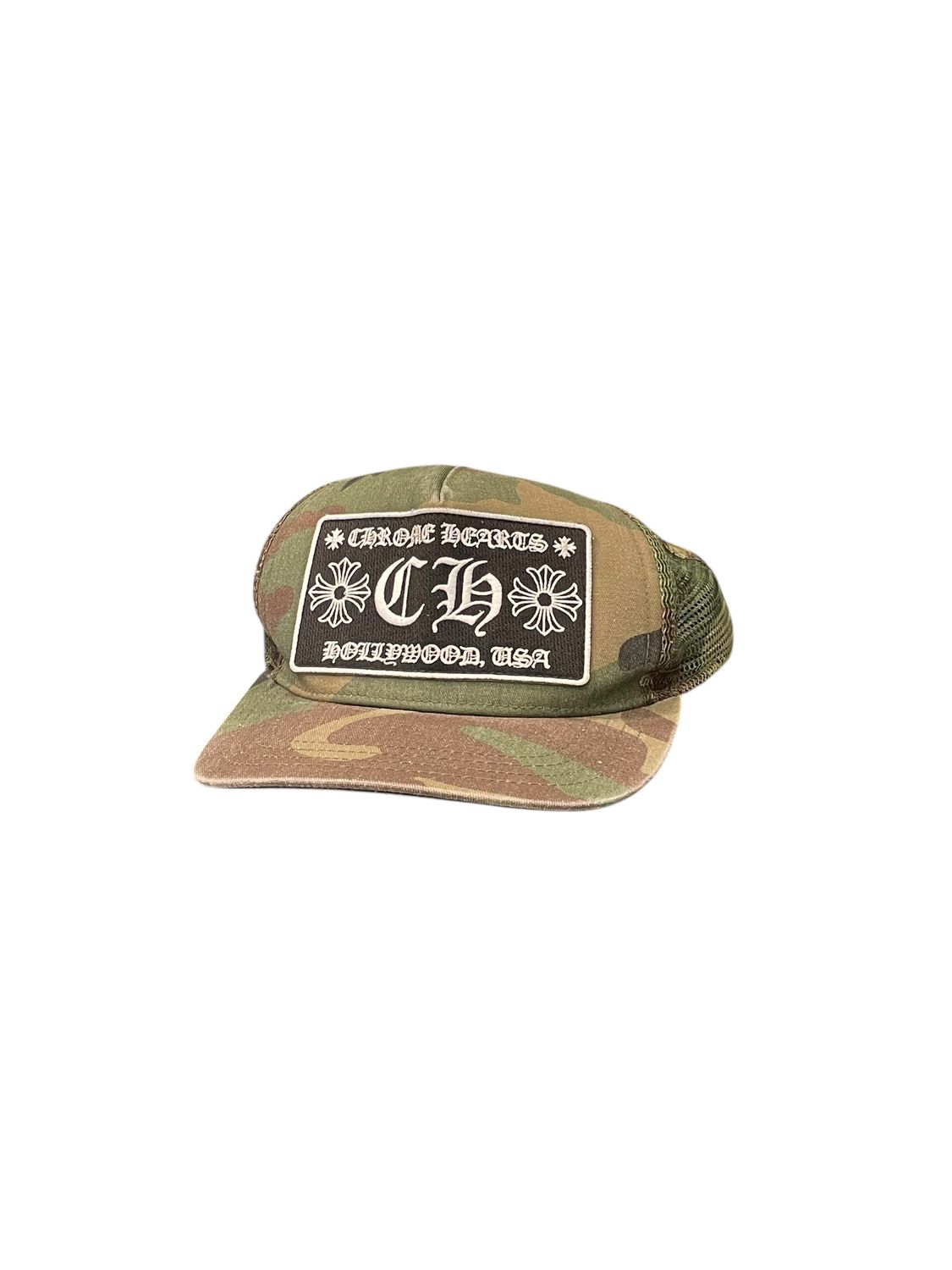 Chrome Hearts Hollywood Trucker Hat Camo