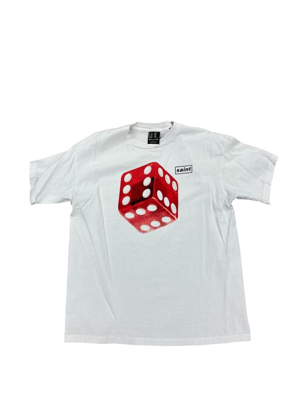 Saint Michael Room Dice T-Shirt White