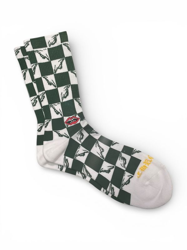 Chrome Hearts 99 Eyes Socks Green
