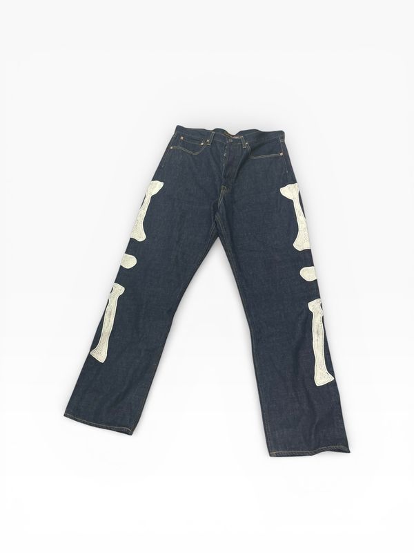 Kapital Bones Denim Jean Indigo