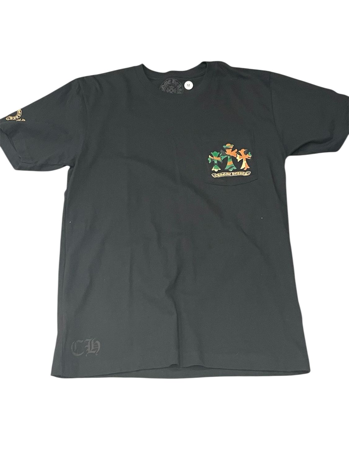 Chrome Hearts Camo Horseshoe T-Shirt Black