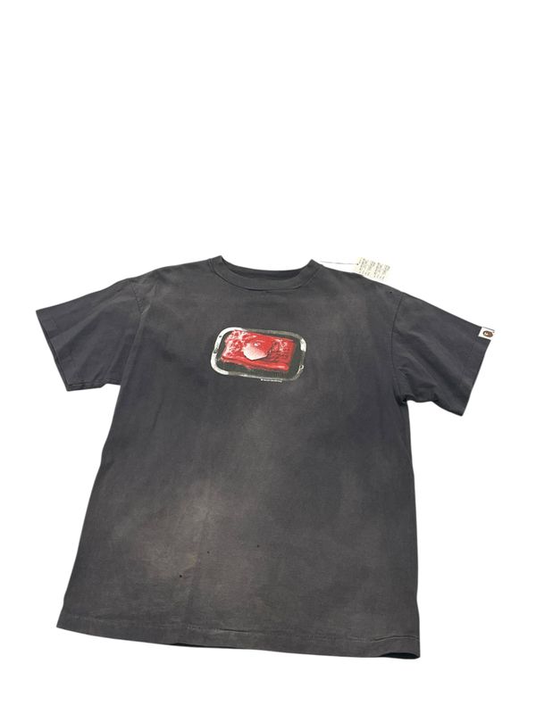 Saint Michael Bape Club T-Shirt Black