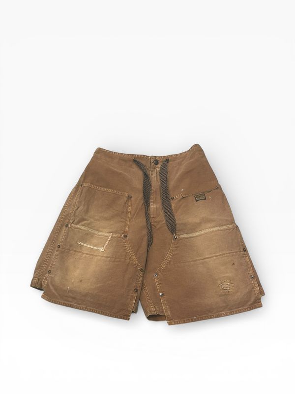 Kapital Farmer Short Brown