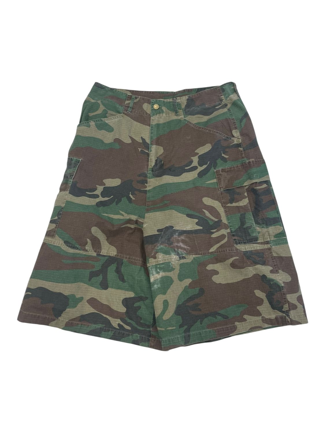 The GVGallery Raspberry Hills Long Camo Shorts