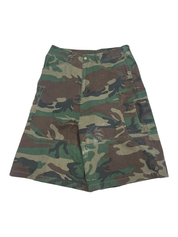 The GVGallery Raspberry Hills Long Camo Shorts