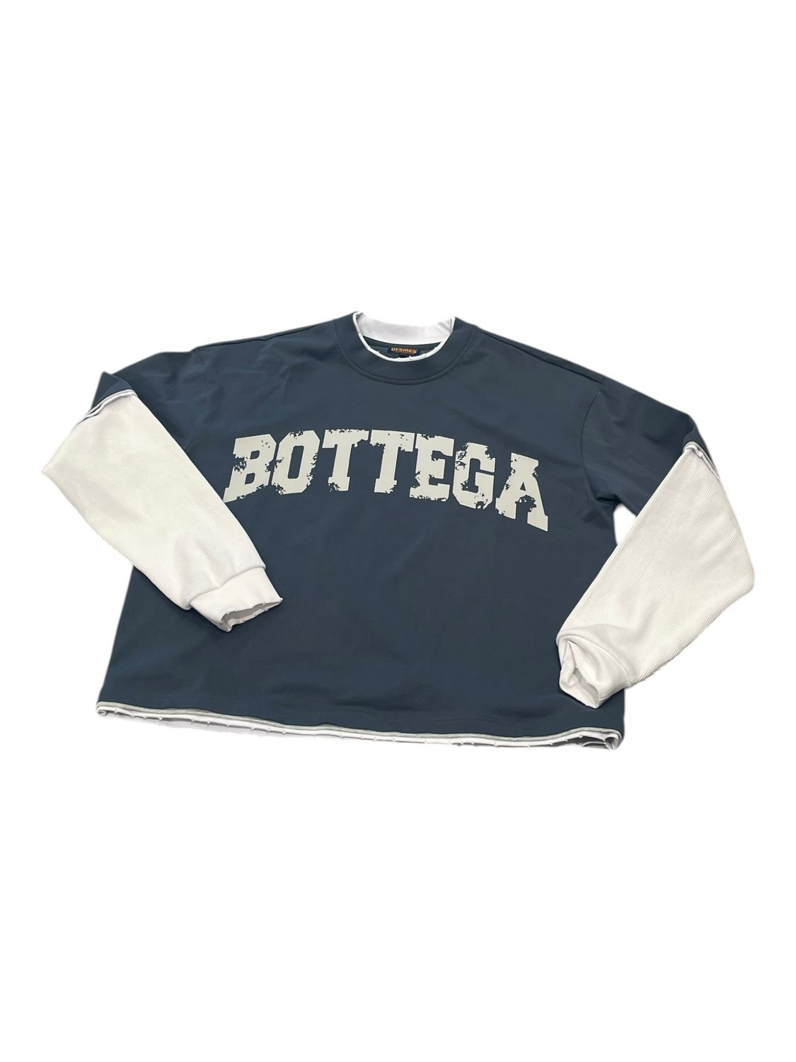 Bottega Desires War T-Shirt L/S Blue