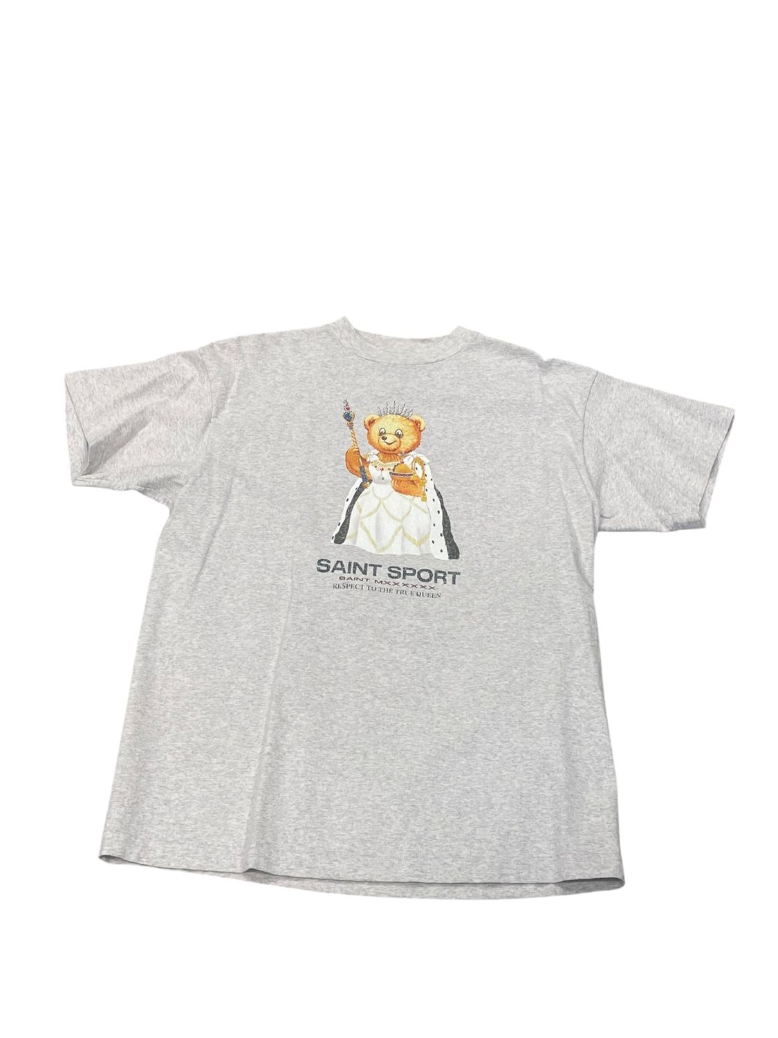 Saint Michael Hail To Queen T-Shirt Grey