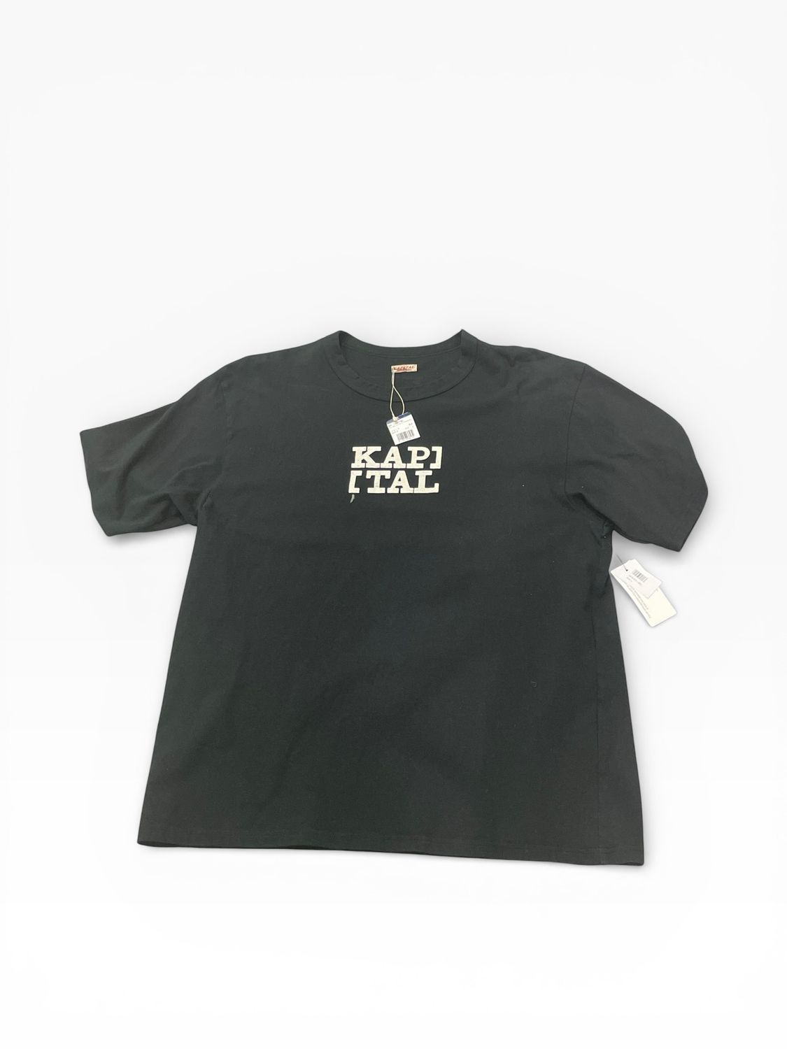 Kapital Rookie Logo T-Shirt Black
