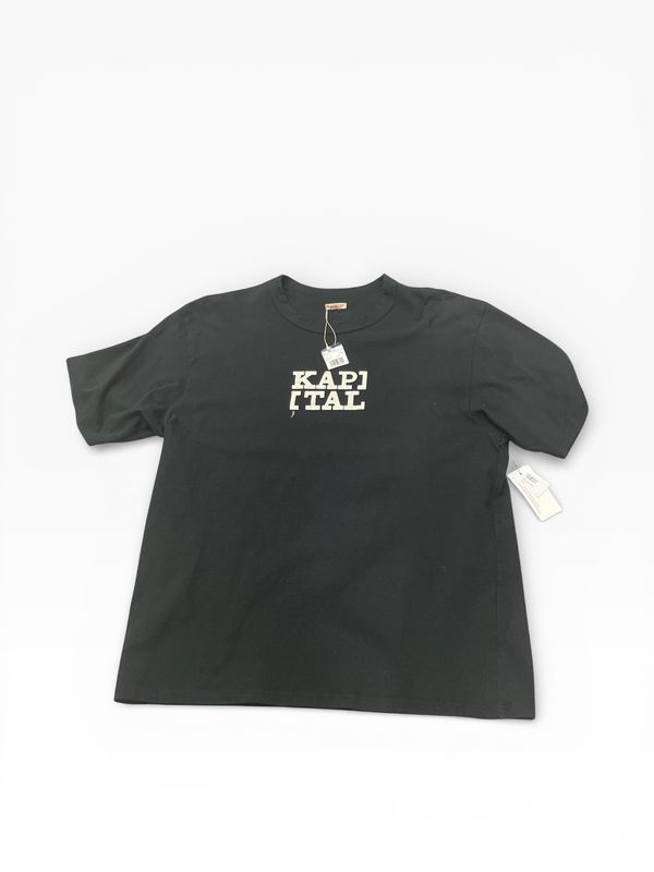 Kapital Rookie Logo T-Shirt Black