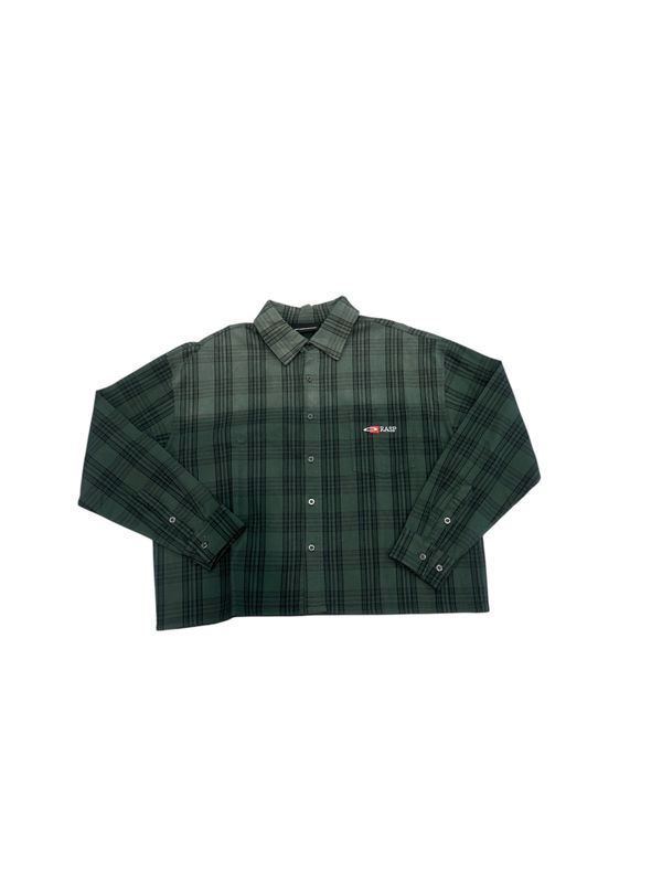The GVGallery Raspberry Hills Flannel Green