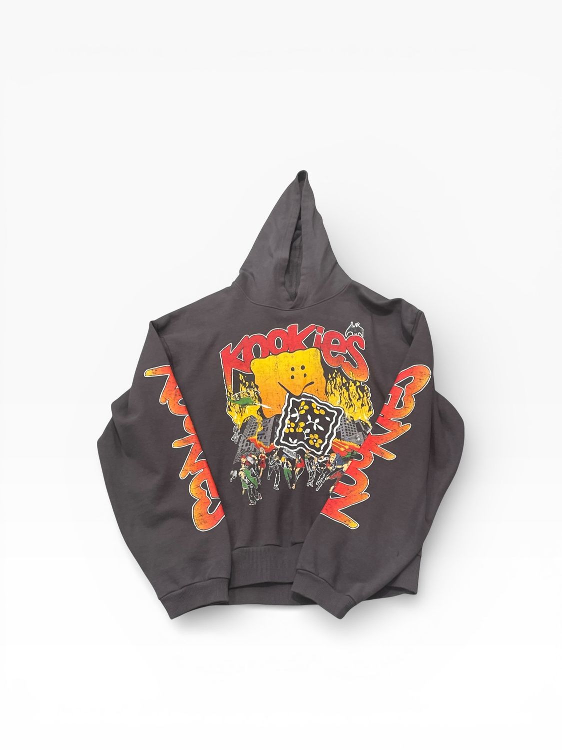 Kapital Kookies Hooded Sweatshirt Black