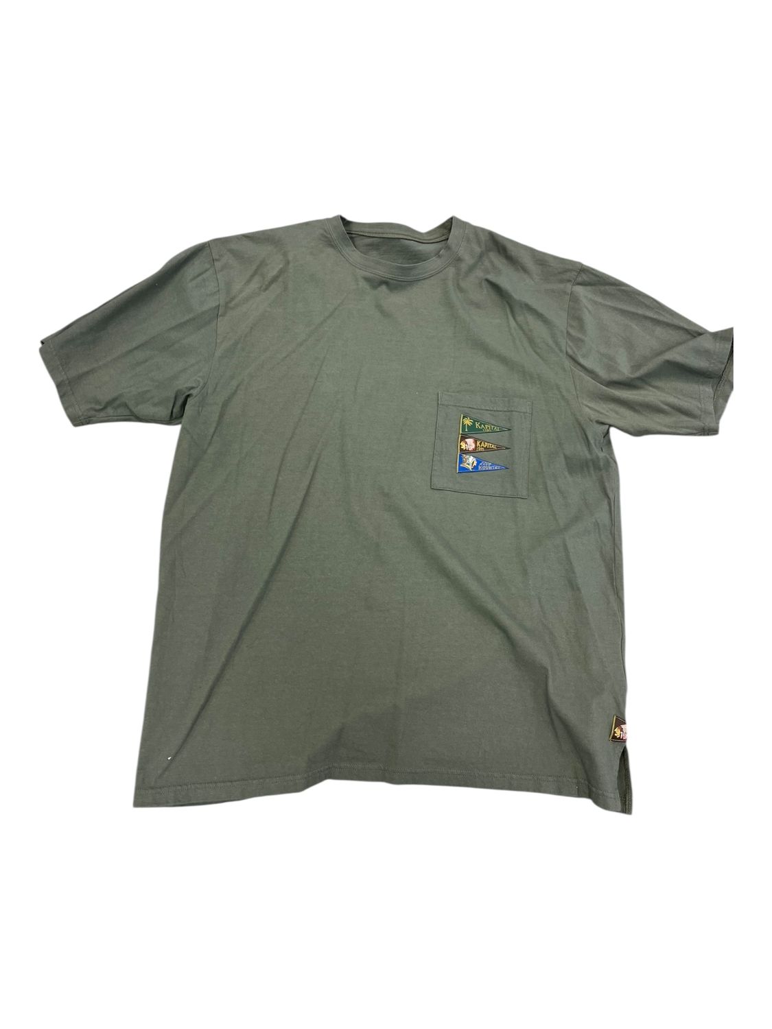 Kapital 4 Flag T-Shirt Olive