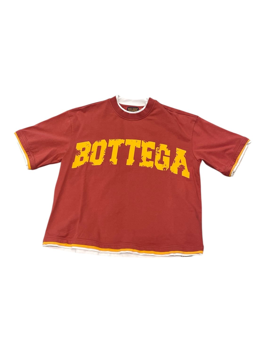 Bottega Desires War T-Shirt Red 