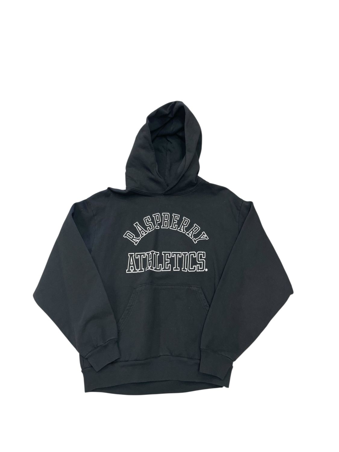 The GVGallery Raspberry Hills  Athletic Hooded Sweatshirt Black