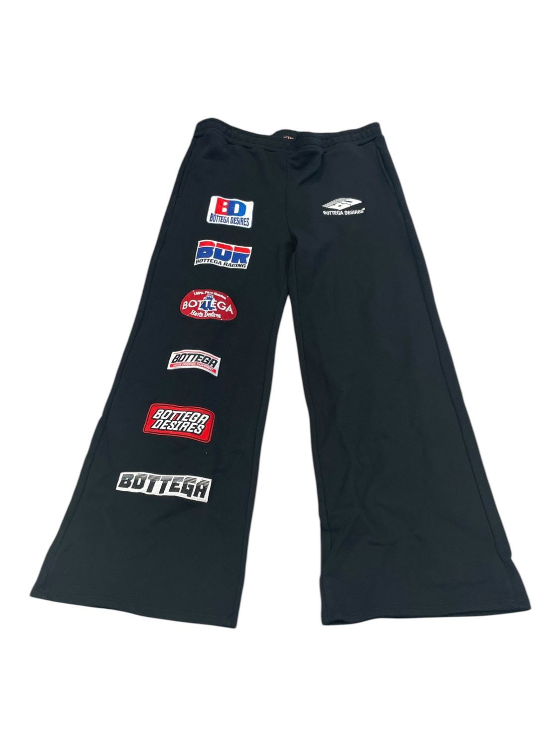 Bottega Desires Patches Sweat Pant Black