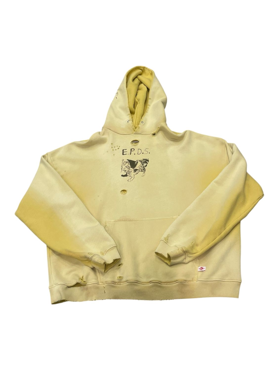 Paly Hollywood EPDS Hooded Sweatshirt Yellow
