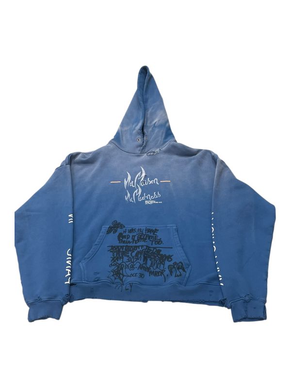 Paly Hollywood Ma Maison Hooded Sweatshirt Blue