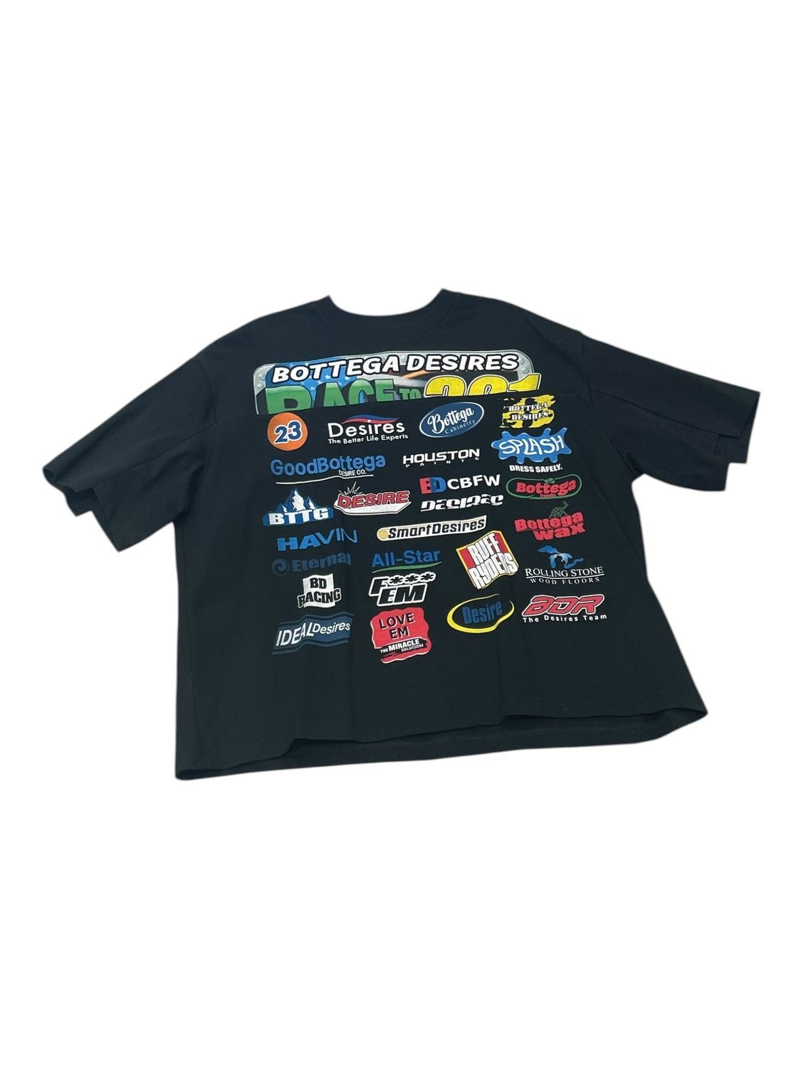 Bottega Desires Race T-Shirt Black