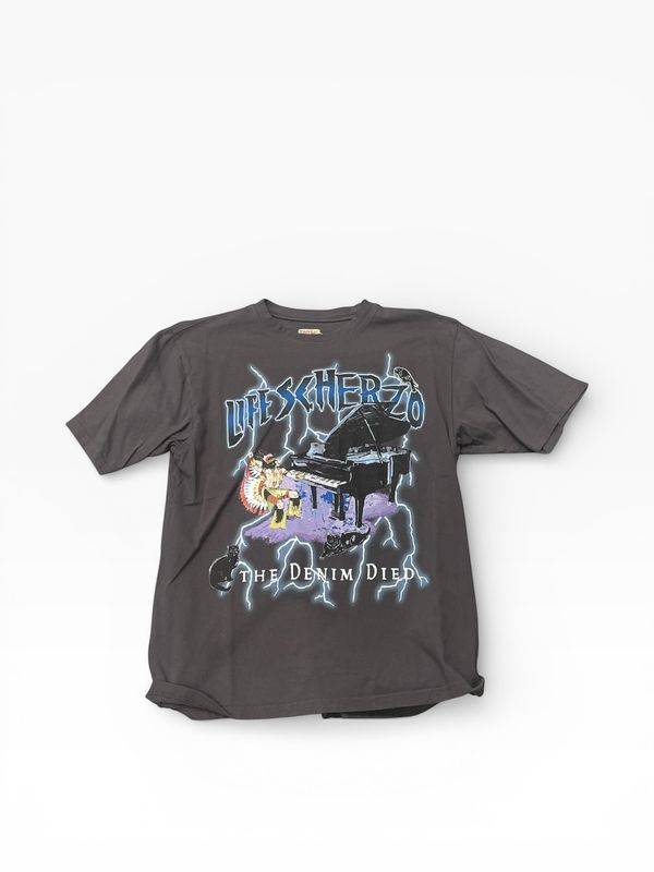 Kapital Lightning Piano T-Shirt Black