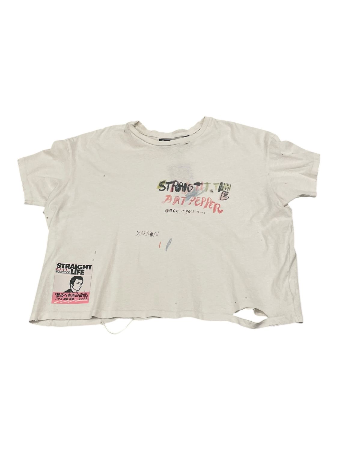 Paly Hollywood Straight Time T-Shirt White