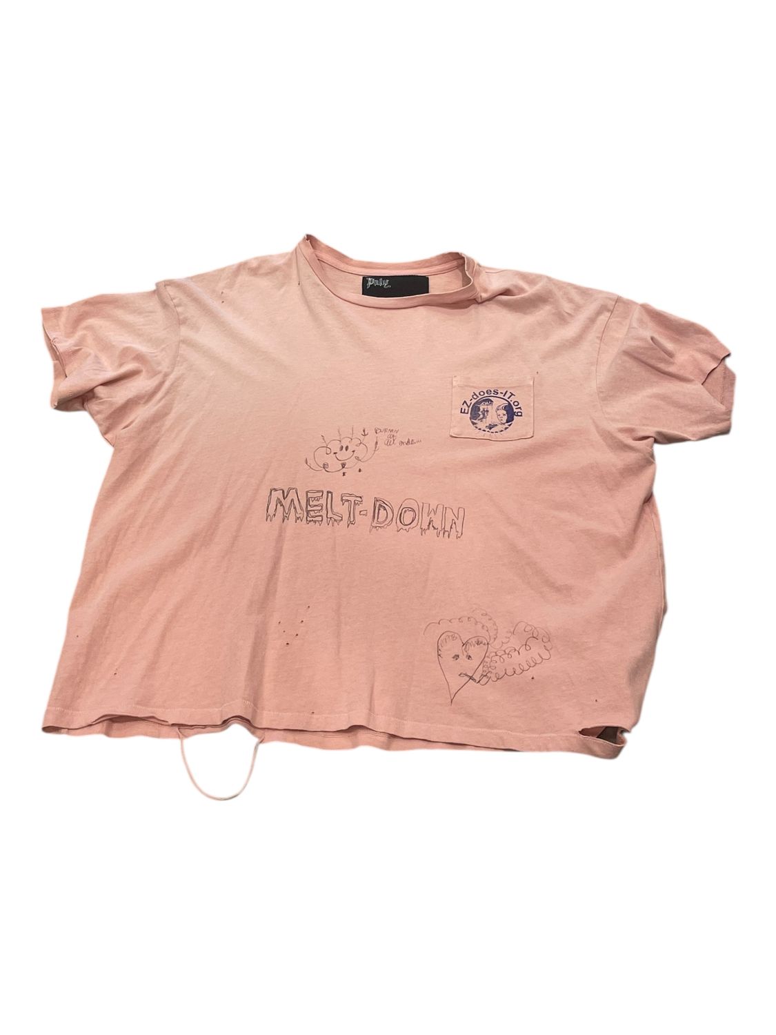 Paly Hollywood Rehab Romance T-Shirt Pink