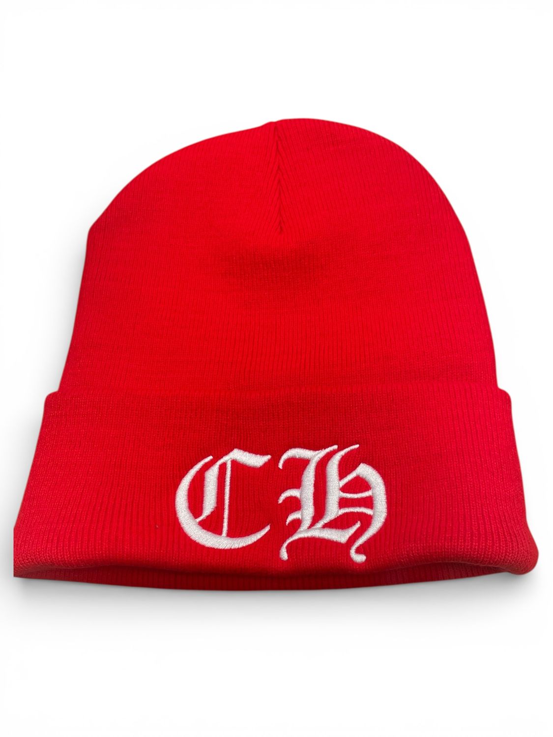 Chrome Hearts Online Exclusive CH Beanie Red