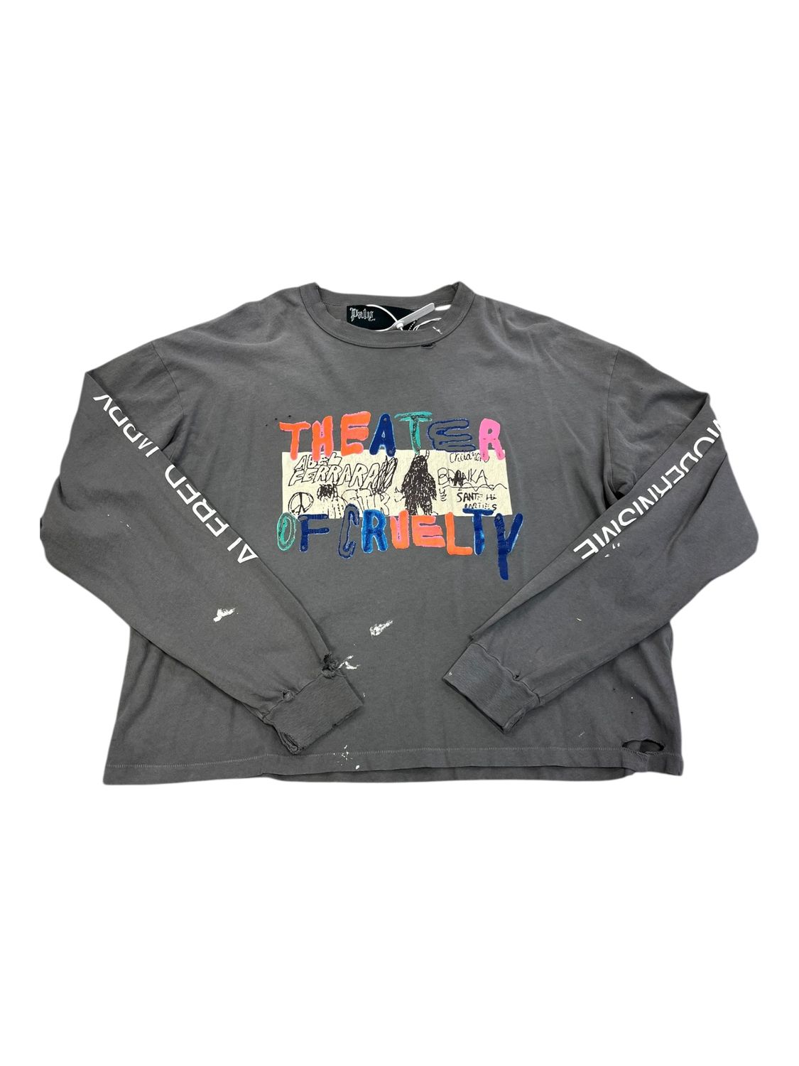 Paly Hollywood Theater of Cruelty L/S Shirt Grey