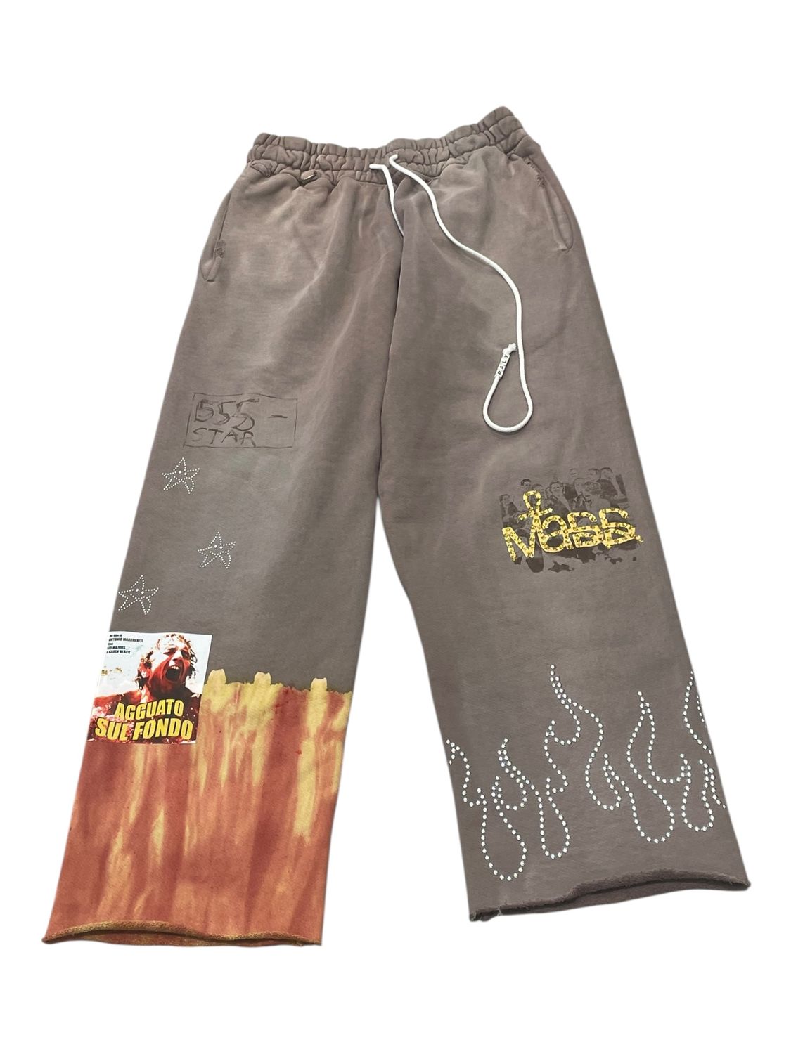 Paly Hollywood Mass Sweat Pants Brown