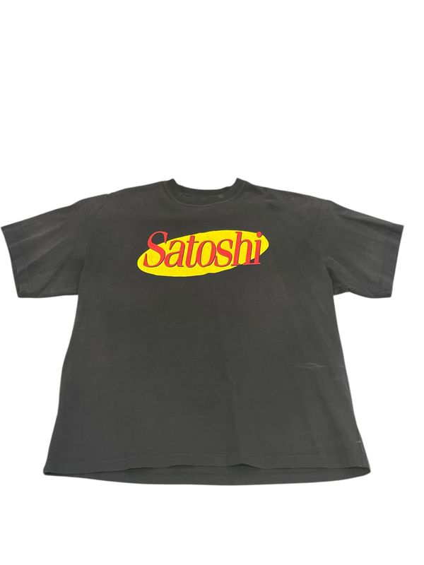 Satoshi Nakamoto Sitcom T-Shirt Black