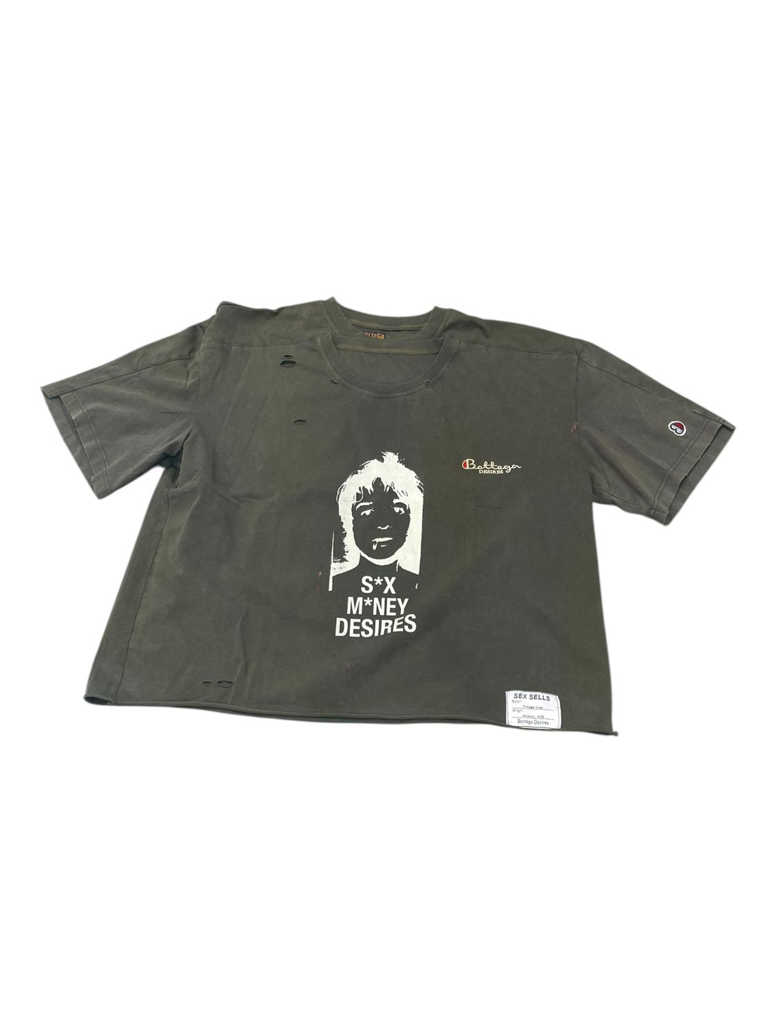 Bottega Desires Sex Sells T-Shirt Black