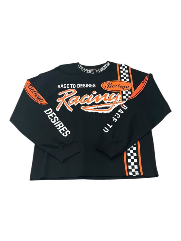Bottega Desires Racing  T-Shirt L/S Black