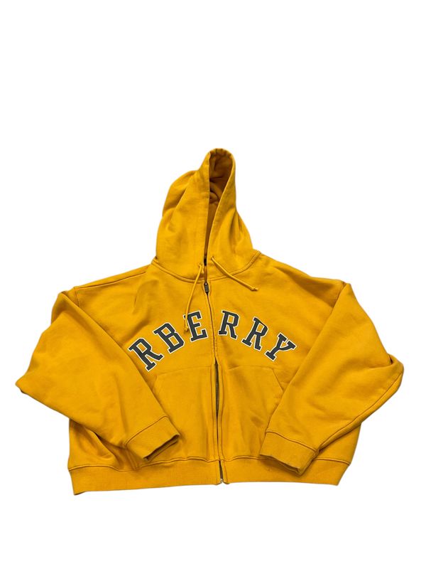 The GVGallery Raspberry Hills  RBerry Hooded Sweatshirt Yellow