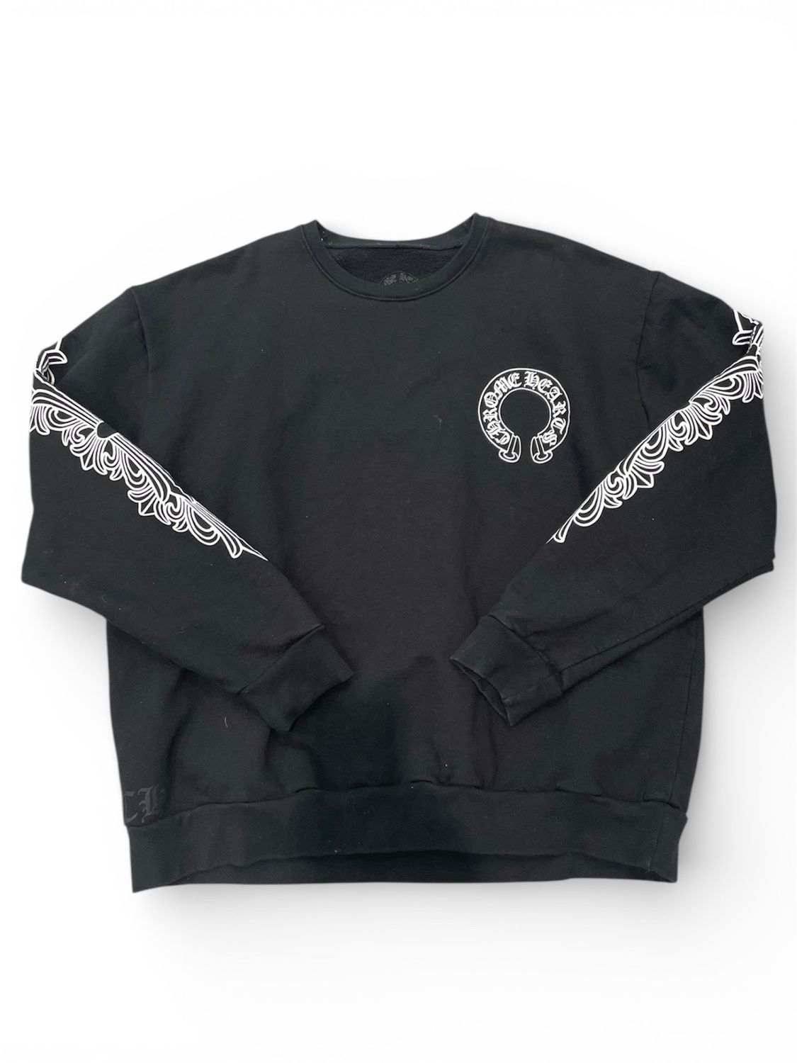 Chrome Hearts Horseshoe Crewneck Black