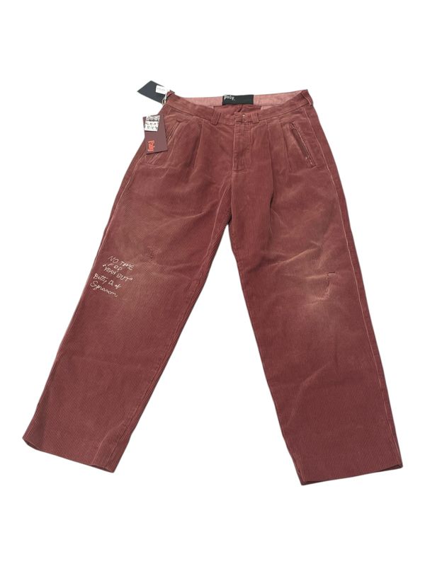 Paly Hollywood Synanon Corduroy Pant Burgundy