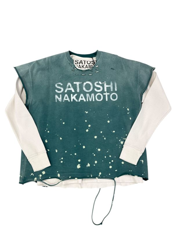 Satoshi Nakamoto Luke Thermal Shirt Green