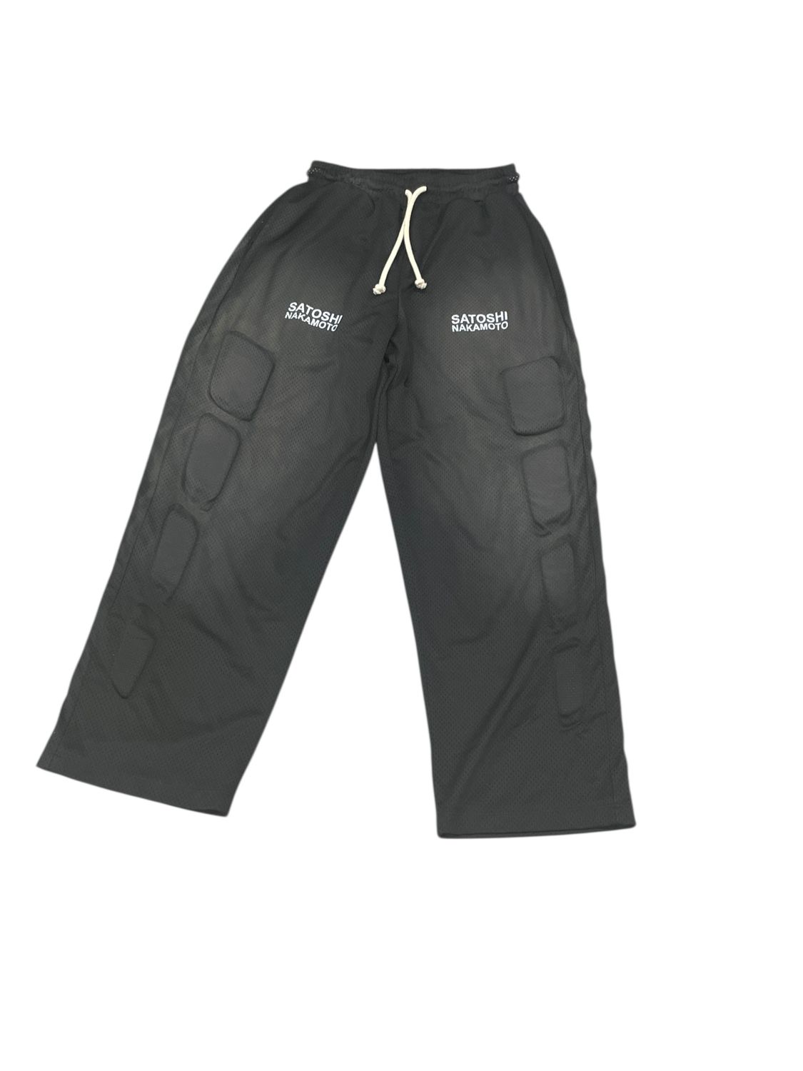 Satoshi Nakamoto Mesh Sweat Pant Black